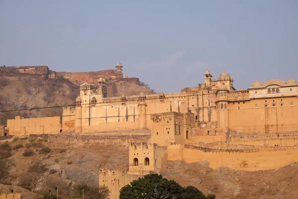 Âmbar Forte Jaipur Rajasthan Índia — Fotografia de Stock