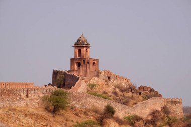Jaipur yakınındaki Jaigarh Fort Jaipur, Rajasthan, Hindistan Hindistan'da en muhteşem kale biridir.