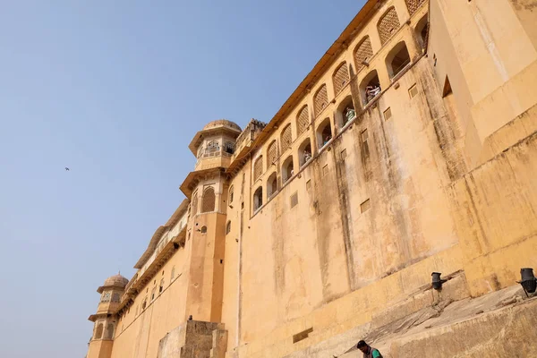 Fort Amber Jaipur Rajasthan Inde Février 2016 — Photo