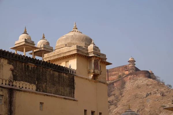 Bernstein Festung Jaipur Rajasthan Indien — Stockfoto