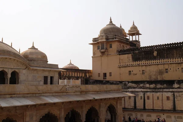 Bernstein Festung Jaipur Rajasthan Indien — Stockfoto