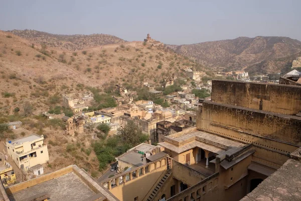 Âmbar Forte Jaipur Rajasthan Índia — Fotografia de Stock