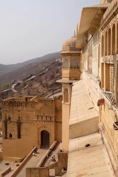 Amber Fort Jaipur Rajasthan India — Stockfoto