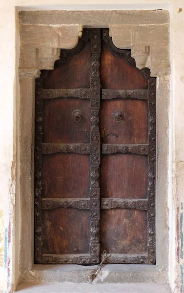 Architectonische Details Van Amber Fort Jaipur Rajasthan India — Stockfoto