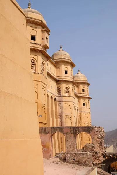 Bernstein Festung Jaipur Rajasthan Indien — Stockfoto