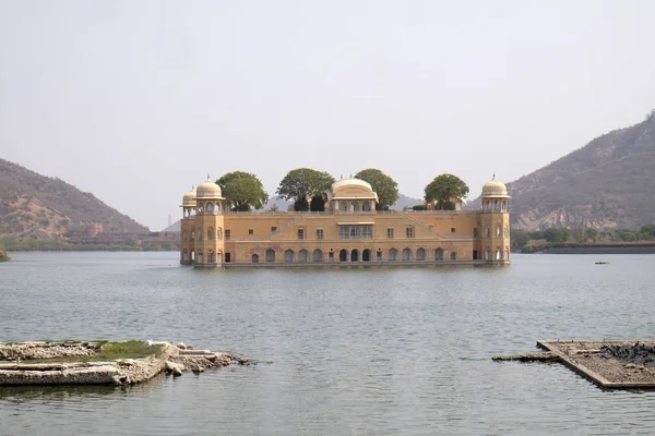 Palacio Jal Mahal Jal Mahal Palacio Del Agua Fue Construido —  Fotos de Stock