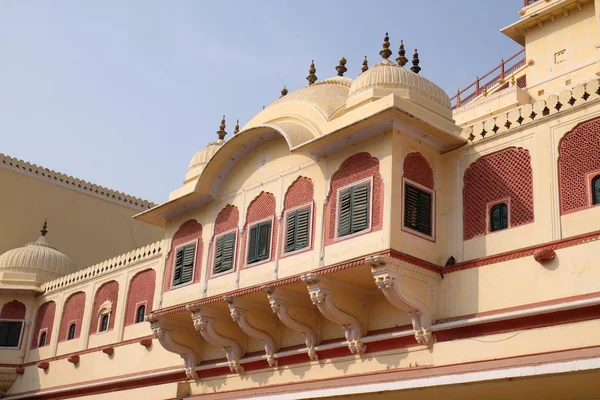 Chandra Mahal Jaipur Stadspaleis Rajasthan India Paleis Zetel Van Maharaja — Stockfoto