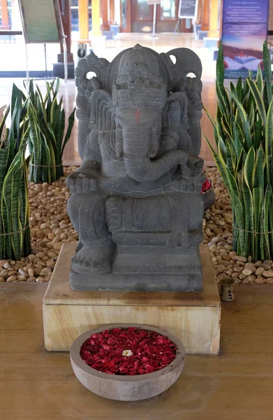 Estátua Ganesha Ananta Spa Resorts Hotel Pushkar Rajasthan Índia — Fotografia de Stock