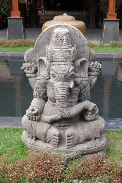 Posąg Ganesha Ananta Spa Ośrodki Wypoczynkowe Hotel Puszkar Rajasthan Indie — Zdjęcie stockowe