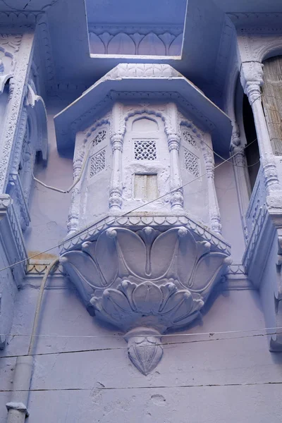 Edificio Azul Pushkar Rajastán India — Foto de Stock