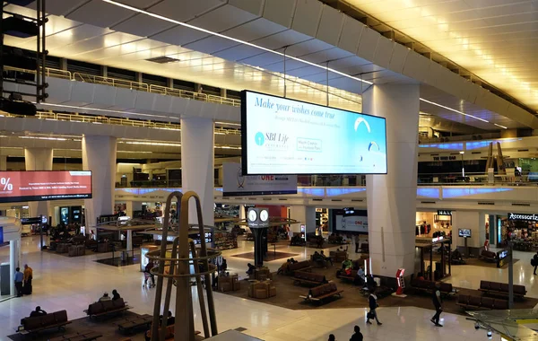 Indira Gandhi International Airport Belastingvrije Delhi Luchthaven Een Van Meest — Stockfoto
