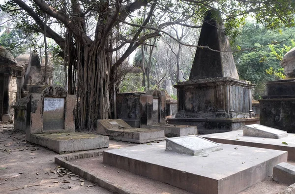 Kolkata Park Street Cemetery Inaugurated 1767 — Stock Photo, Image