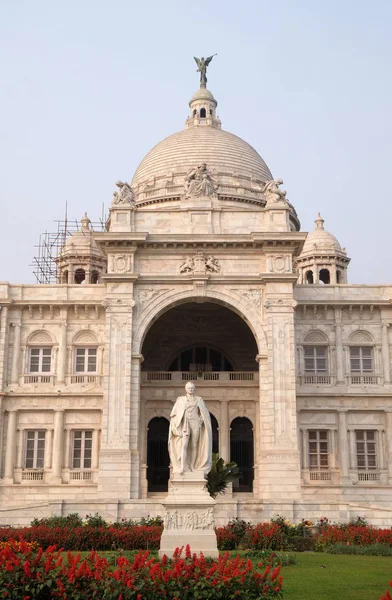 Victoria Memorial Building Kolkata Västbengalen Indien — Stockfoto