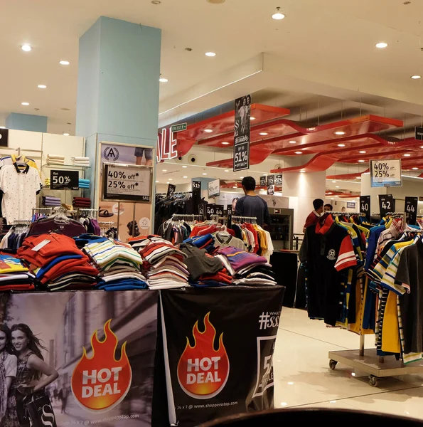 Negozio Abbigliamento Indiano Nella Zona New Market Kolkata India Febbraio — Foto Stock