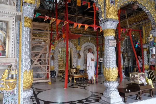 Temple Jain Également Appelé Temple Parshwanath Est Temple Jain Badridas — Photo