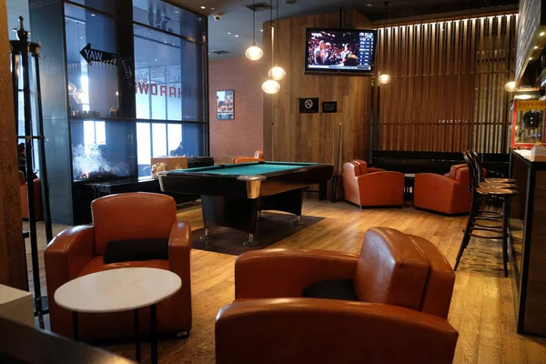 Εσωτερικό Lounge Bar Penta Hotel Στην Περιοχή Chongwenmenwai Street Chongwenmen — Φωτογραφία Αρχείου