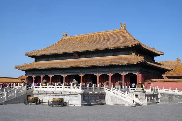 Дворец Пуань Цяньцингун Запретном Городе Пекин Китай — стоковое фото