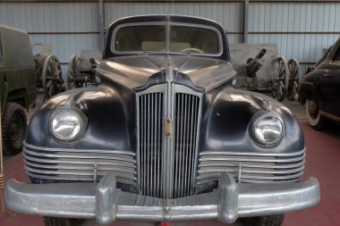 Pekin, Çin, 25 Şubat 2016 Çin Halk devriminin Askeri Müzesi'nde Sovyet Regis 115 Sedan.