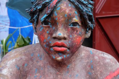 798 sanat bölgesi. 798 sanat ilçe Çin'deki en büyük sanat alanı olarak kabul edilir ve son yıl içinde Pekin, Çin, 25 Şubat 2016 uluslararası beğeni kazandı.