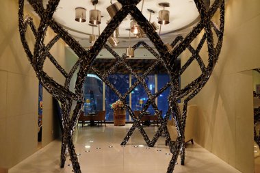 Shanghai, Çin için trendy Restoran.