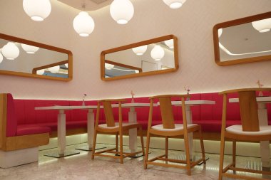 Shanghai, Çin, 28 Şubat 2016 alışveriş merkezi food court.