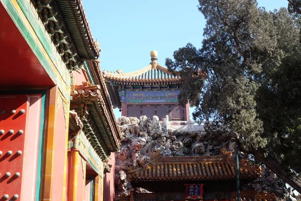 Palacio Imperial Ciudad Prohibida Beijing China — Foto de Stock