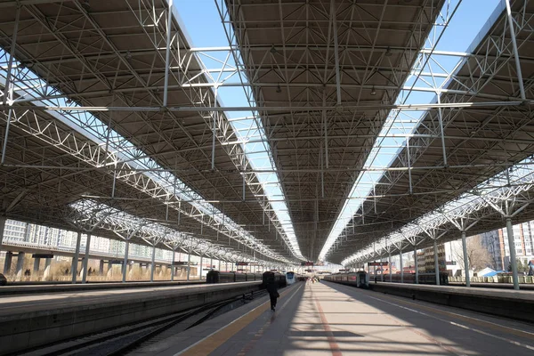 Xizhimen North Railway Station One Largest Stations Asia Beijing China — Stock Photo, Image