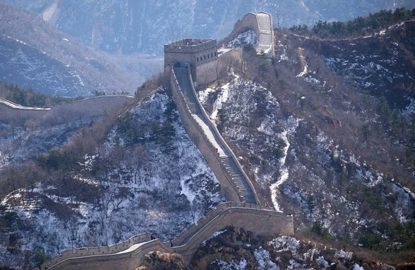 Grande Muraille Chine Badaling Chine — Photo