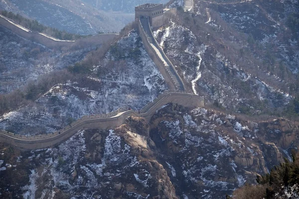 Grote Muur Van China Badaling China — Stockfoto