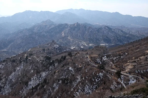 Gran Muralla China Badaling China — Foto de Stock