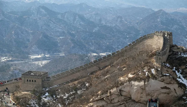 Grande Muraille Chine Badaling Chine — Photo