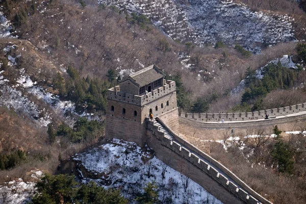 Grande Muraille Chine Badaling Chine — Photo
