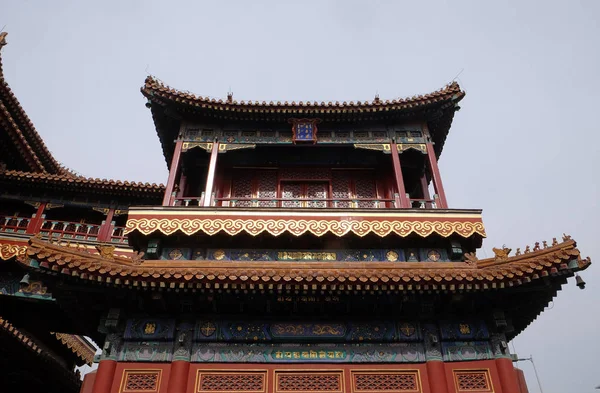 Beautiful Lama Yonghe Temple Beijing China — Stock Photo, Image