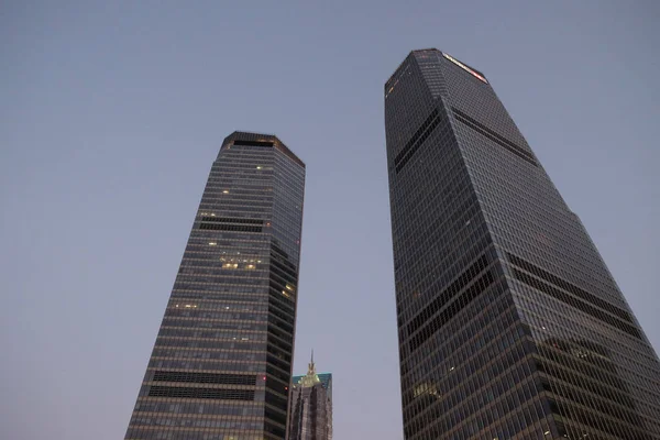 Šanghaj Světové Finanční Centrum Mrakodrapy Shanghai Čína — Stock fotografie