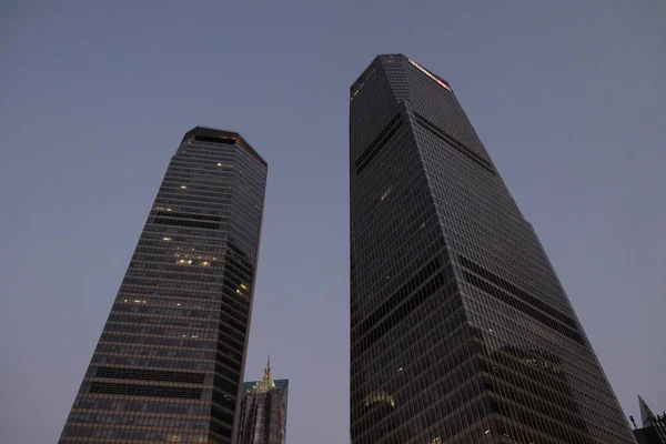 Shanghai World Finansiella Center Skyskrapor Shanghai Kina — Stockfoto