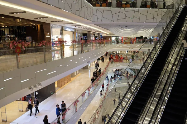 Shopping Center Xangai China Responsável Por Cerca Por Cento 180 — Fotografia de Stock