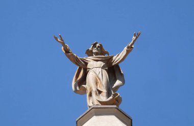 İsa Mesih İsa ve dünyanın, St Stephen Katedrali Shkoder, Arnavutluk kurtarıcısı.