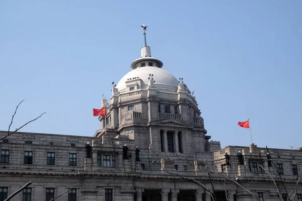 Hong Kong Shanghai Bank Building Bund Xangai China — Fotografia de Stock