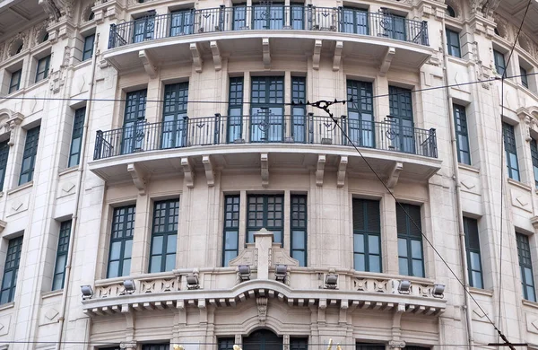 Ornate Western Colonial Architecture Bund Boulevard Shanghai China — Stock Photo, Image