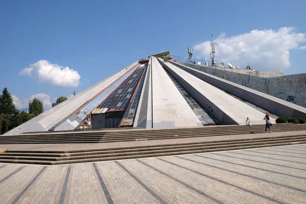 Tirana Központjában Korábban Egy Enver Hodzsa Múzeum Tirana Albánia Szeptember — Stock Fotó