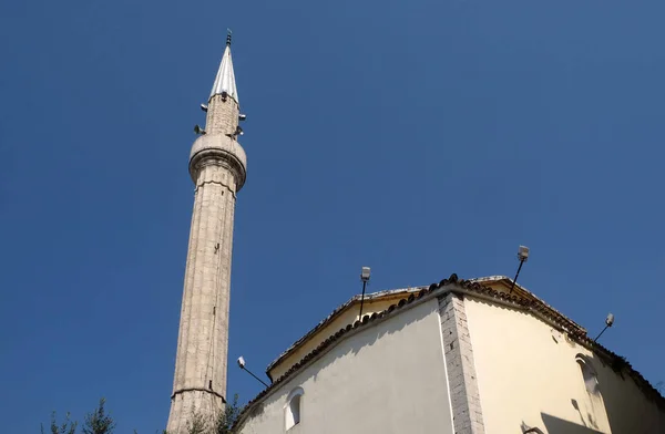 Hem Bey Mecset Skanderbeg Tér Tirana Albánia — Stock Fotó