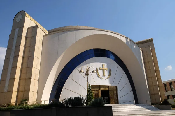 Catedral Ortodoxa Resurrección Cristo Tirana Albania —  Fotos de Stock