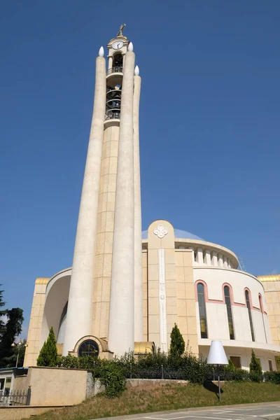 Ortodoxa Katedralen Uppståndelsen Christ Tirana Albanien — Stockfoto