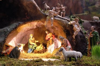 Doğum sahnesi, Zagreb Katedrali Noel kreş.