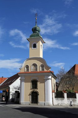 Şapel, Aziz Dismas Zagreb, Hırvatistan.