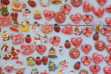 Fuarında Advent Zagrep, Hırvatistan Zagreb Hediyelik eşya dükkanı.
