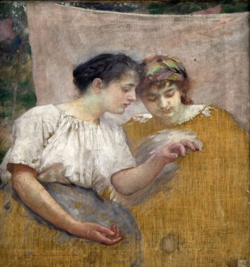 Yeni halka Friars küçük Dobruca manastırda Vleho Bukovac tarafından.