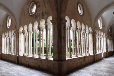 Friars küçük Dubrovnik, Hırvatistan Fransisken manastır manastır.