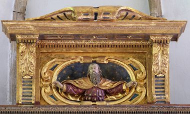 Tanrı Baba, Fransisken Kilisesi Friars küçük Dubrovnik, Hırvatistan.