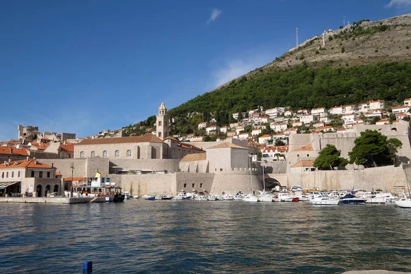 Bağlantı Noktası Eski Şehir Dubrovnik Hırvatistan — Stok fotoğraf
